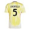 Maillot de Supporter Juventus Locatelli 5 Extérieur 2024-25 Pour Enfant